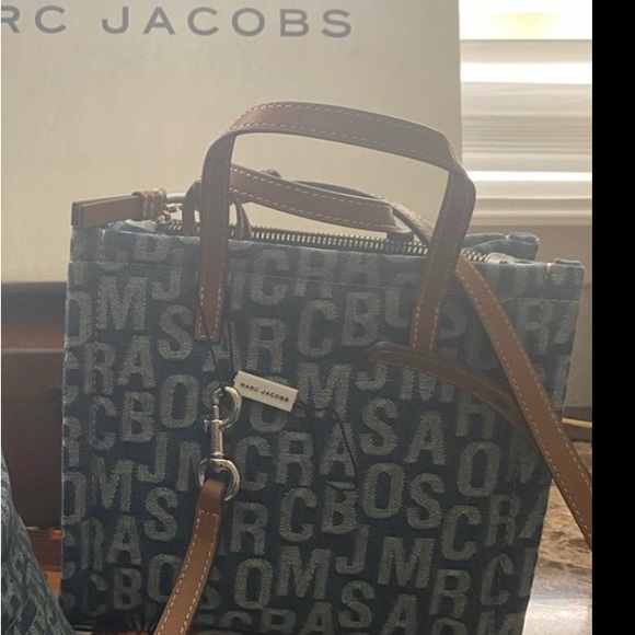 Marc Jacobs mini new Jean edition  $282. . Dual strap . - Picture 3 of 9